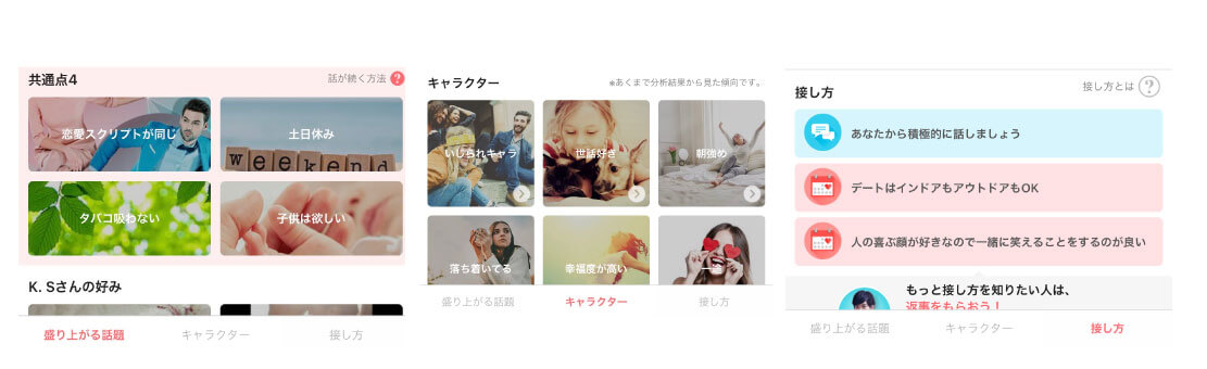 会話の例